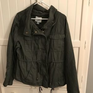 Forest green jacket